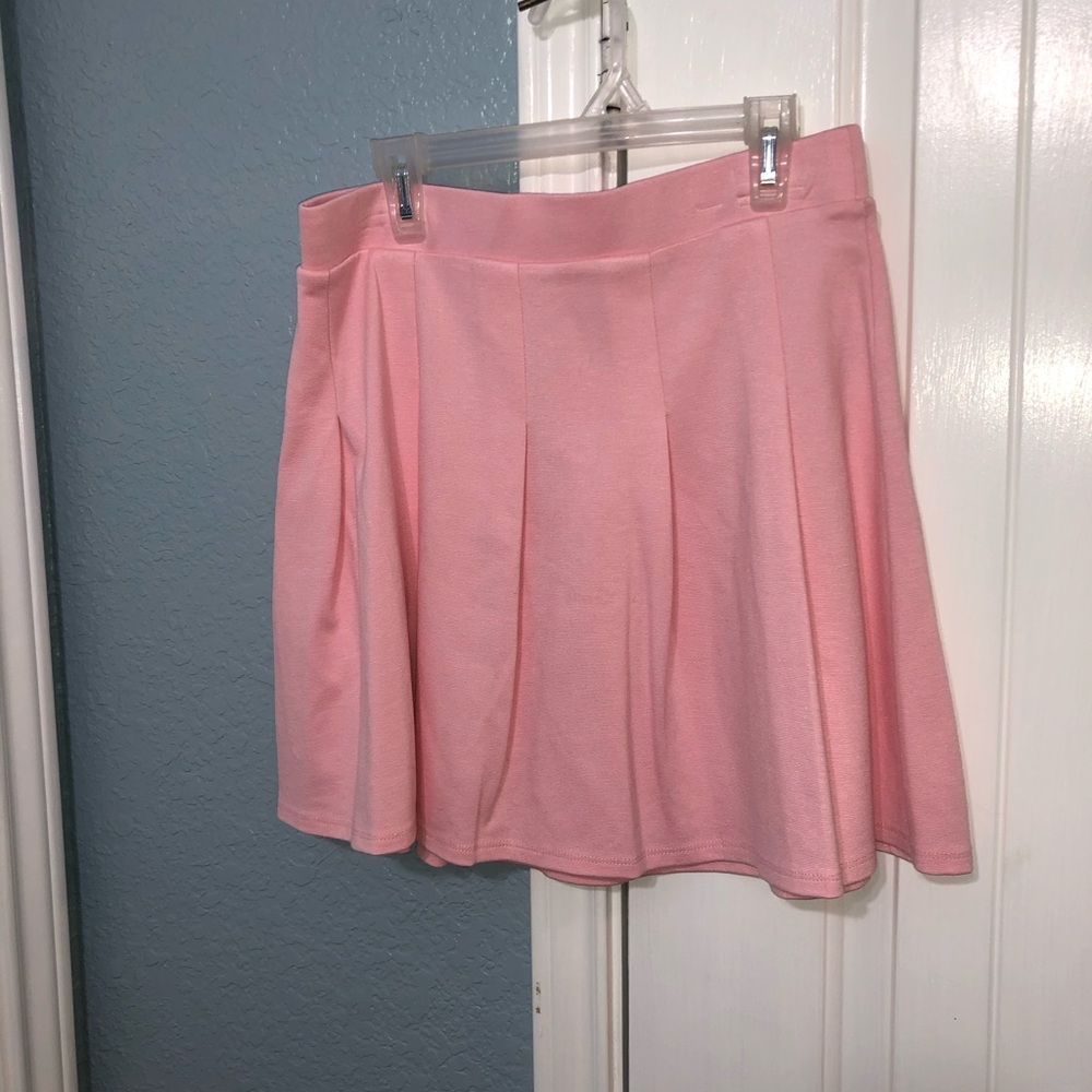 Pink Skater Skirt